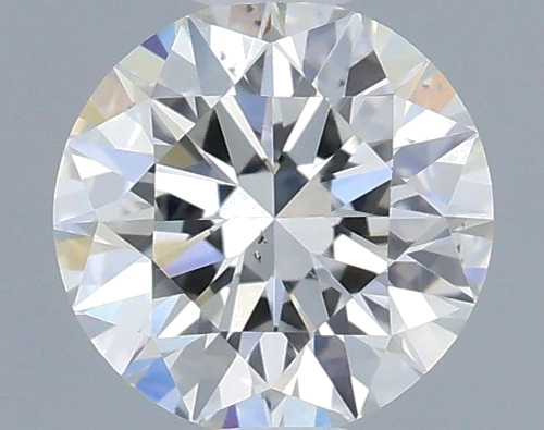 0.5 carat J-SI1 Excellent cut Natūralus Round Deimantas (1)