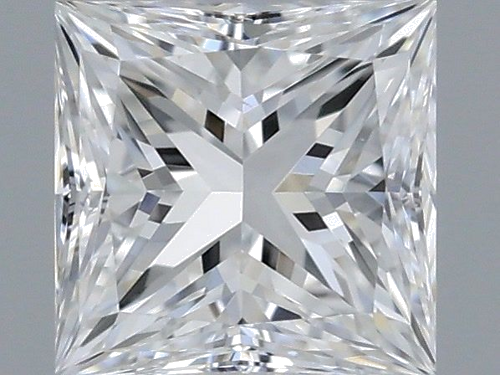 0.3 carat E-VS1 Natūralus Princess Deimantas (1)