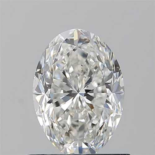 0.9 carat G-VS2 Natūralus Oval Deimantas (1)