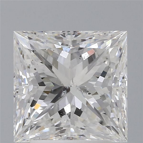 3.29 carat F-SI2 Natūralus Princess Deimantas (1)