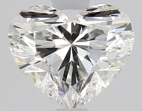 1.03 carat F-IF Natūralus Heart Deimantas (1)
