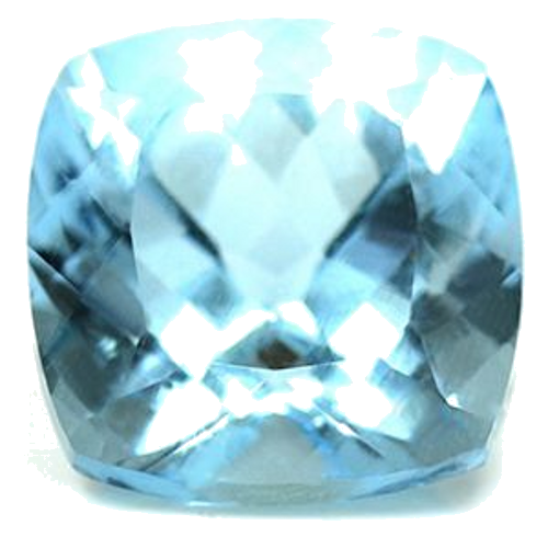 4.93 carat BLUE Cushion Aquamarine (1)