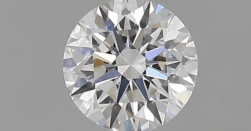 0.58 carat F-VVS2 Excellent cut Natūralus Round Deimantas (1)