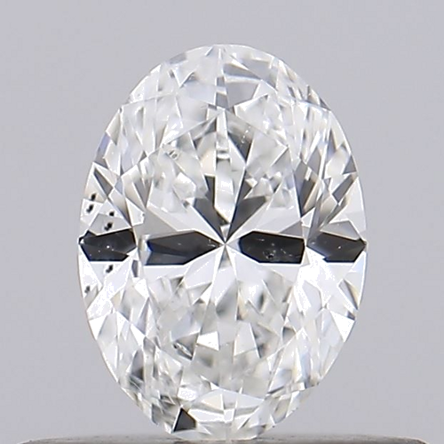 0.31 carat F-SI1 Natūralus Oval Deimantas (1)