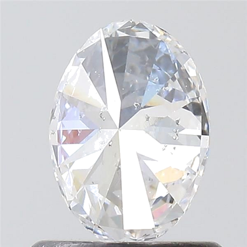 0.7 carat D-SI1 Natūralus Oval Deimantas (1)