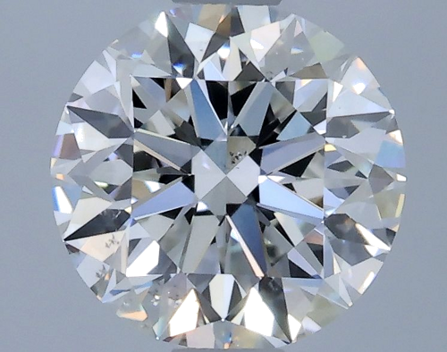 0.9 carat F-SI1 Very Good cut Natūralus Round Deimantas (1)