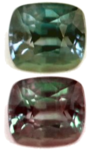 0.47 carat GREEN Cushion Alexandrite (1)