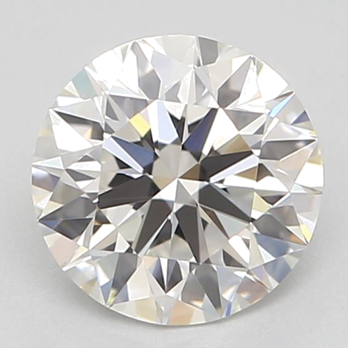0.63 carat F-VVS2 Excellent cut Natūralus Round Deimantas (1)