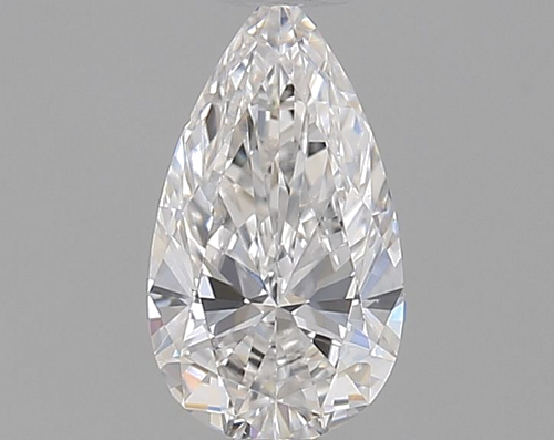 0.3 carat E-VVS2 Natūralus Pear Deimantas (1)