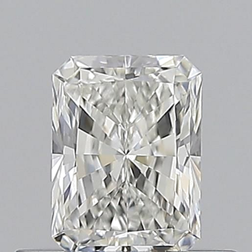 0.5 carat H-VVS1 Natūralus Radiant Deimantas (1)