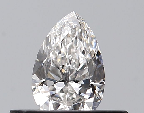 0.3 carat G-VVS2 Natūralus Pear Deimantas (1)