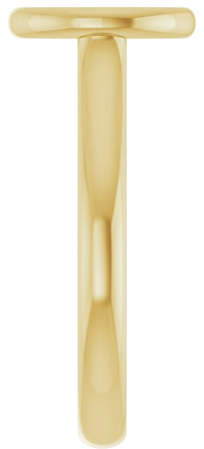 Sužadėtuvių Žiedas „Bezel-Set Solitaire“ 585 Geltonojo Aukso Oval 8mm x 6mm (4)