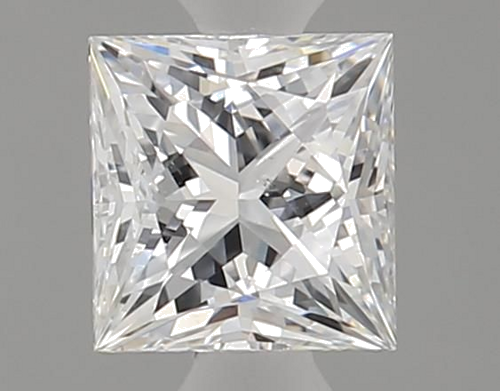 0.4 carat F-SI1 Natūralus Princess Deimantas (1)