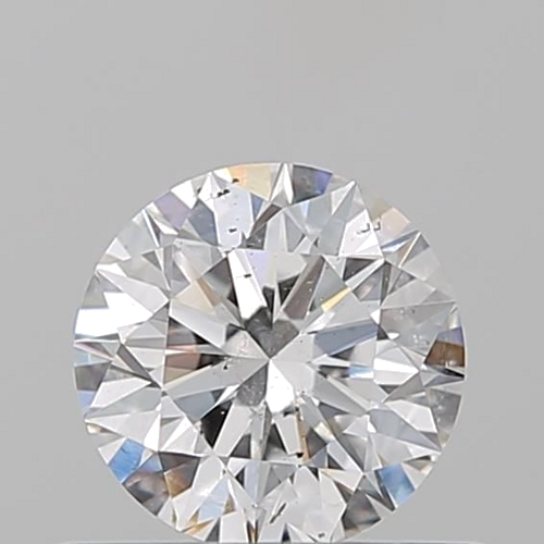 0.55 carat D-SI2 Excellent cut Natūralus Round Deimantas (1)