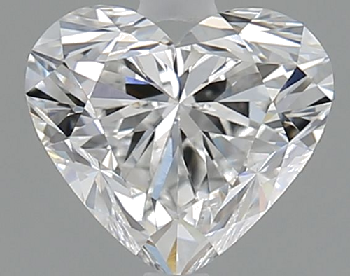 1.0 carat E-VS2 Natūralus Heart Deimantas (1)