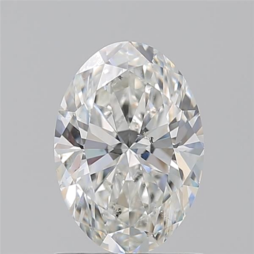 1.22 carat H-SI1 Natūralus Oval Deimantas (1)