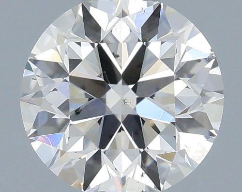 0.5 carat I-SI1 Excellent cut Natūralus Round Deimantas (1)