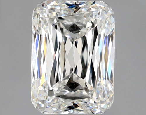 1.01 carat G-IF Natūralus Radiant Deimantas (1)