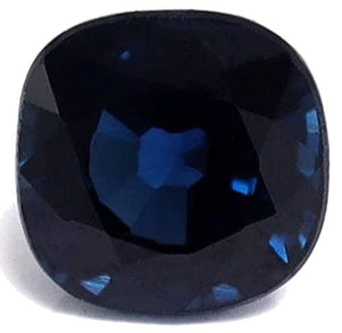1.85 carat BLUE Cushion Safyras (1)