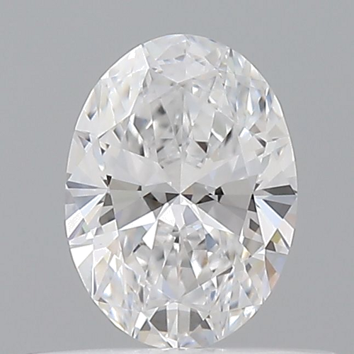 0.42 carat D-VVS1 Natūralus Oval Deimantas (1)