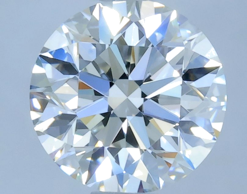 0.71 carat I-VVS2 Excellent cut Natūralus Round Deimantas (1)