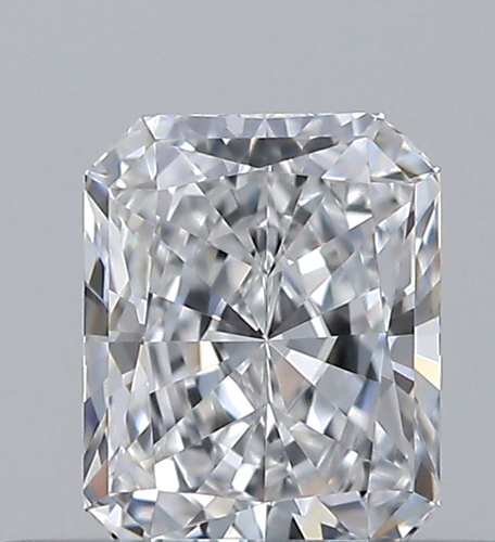 0.33 carat D-VVS1 Natūralus Radiant Deimantas (1)