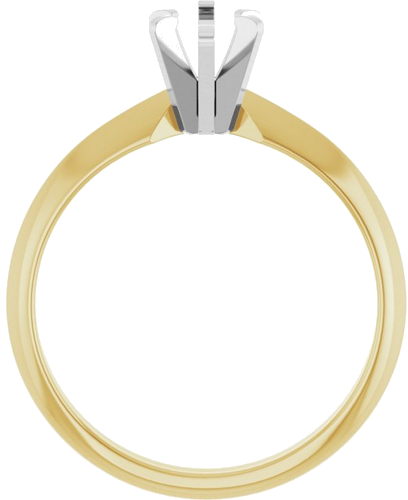 Sužadėtuvių Žiedas „Solitaire“ 585 Baltojo Ir Geltonojo Aukso Marquise 8.5mm x 4.5mm (2)