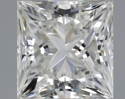 0.61 carat J-VVS1 Natūralus Princess Deimantas (1)