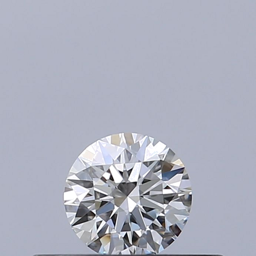 0.22 carat F-IF Excellent cut Natūralus Round Deimantas (1)