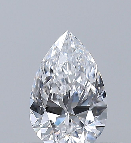 0.3 carat D-VS2 Natūralus Pear Deimantas (1)