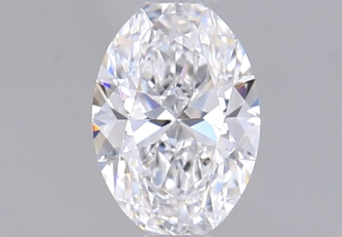 0.32 carat D-VVS1 Natūralus Oval Deimantas (1)