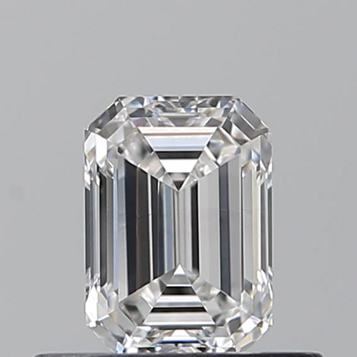 0.51 carat F-VVS2 Natūralus Emerald Deimantas (1)