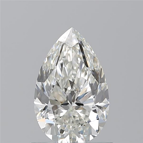 0.92 carat H-VVS1 Natūralus Pear Deimantas (1)