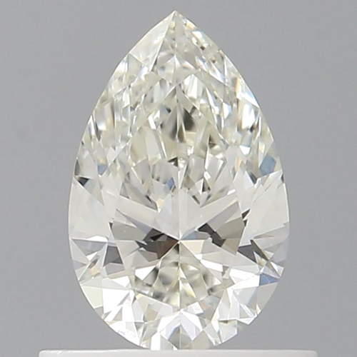 0.6 carat K-SI1 Natūralus Pear Deimantas (1)