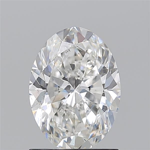 1.34 carat F-SI1 Natūralus Oval Deimantas (1)