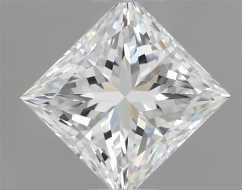 0.35 carat F-SI1 Natūralus Princess Deimantas (1)