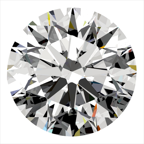 0.31 carat J-VS2 Excellent cut Natūralus Round Deimantas (1)