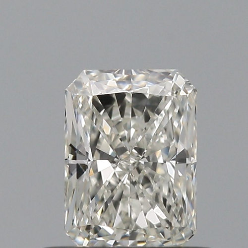 0.51 carat H-VVS1 Natūralus Radiant Deimantas (1)