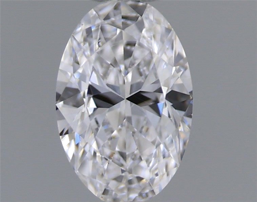 0.35 carat D-VS2 Natūralus Oval Deimantas (1)