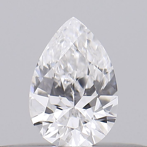 0.18 carat D-VS1 Natūralus Pear Deimantas (1)