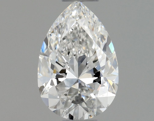 0.5 carat E-VS2 Natūralus Pear Deimantas (1)