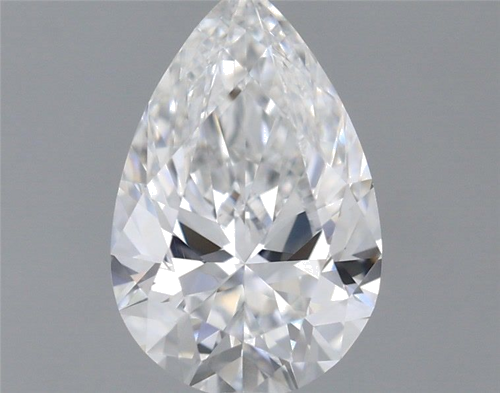 0.55 carat E-VS1 Natūralus Pear Deimantas (1)