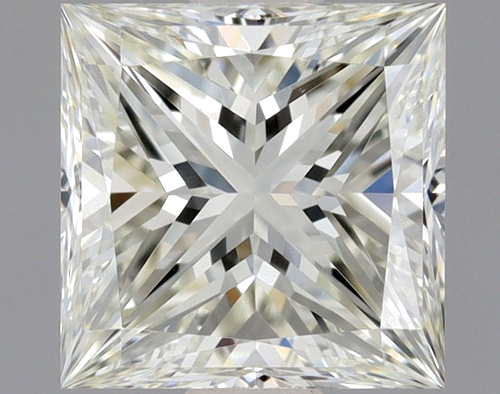 0.92 carat K-VVS1 Natūralus Princess Deimantas (1)