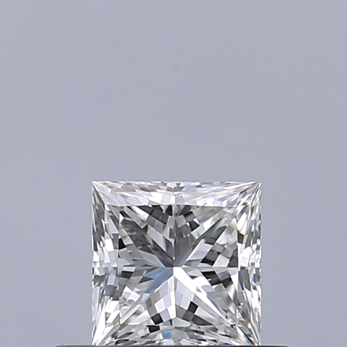 0.4 carat F-VVS1 Natūralus Princess Deimantas (1)