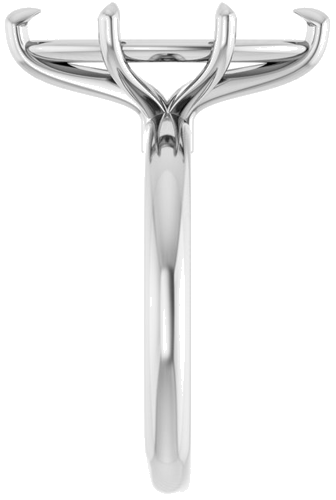 Sužadėtuvių Žiedas „Claw-Prong Euro Shank“ 14k white gold Marquise 16mm x 8mm (4)