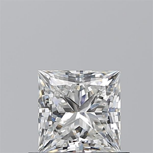 0.73 carat G-VVS2 Natūralus Princess Deimantas (1)