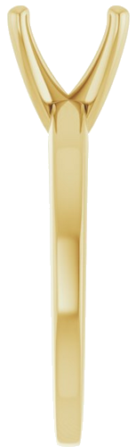 Sužadėtuvių Žiedas „Solitaire“ 14k yellow gold Round 8mm (4)