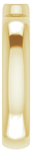 Sužadėtuvių Žiedas „Half-Bezel Solitaire“ 14k yellow gold Round 4.1mm (4)