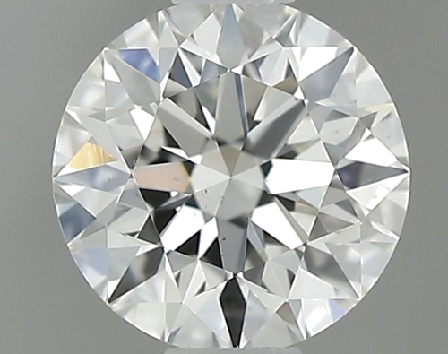 0.61 carat I-VS2 Excellent cut Natūralus Round Deimantas (1)