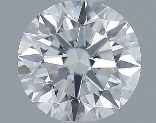 0.38 carat F-VVS1 Excellent cut Natūralus Round Deimantas (1)